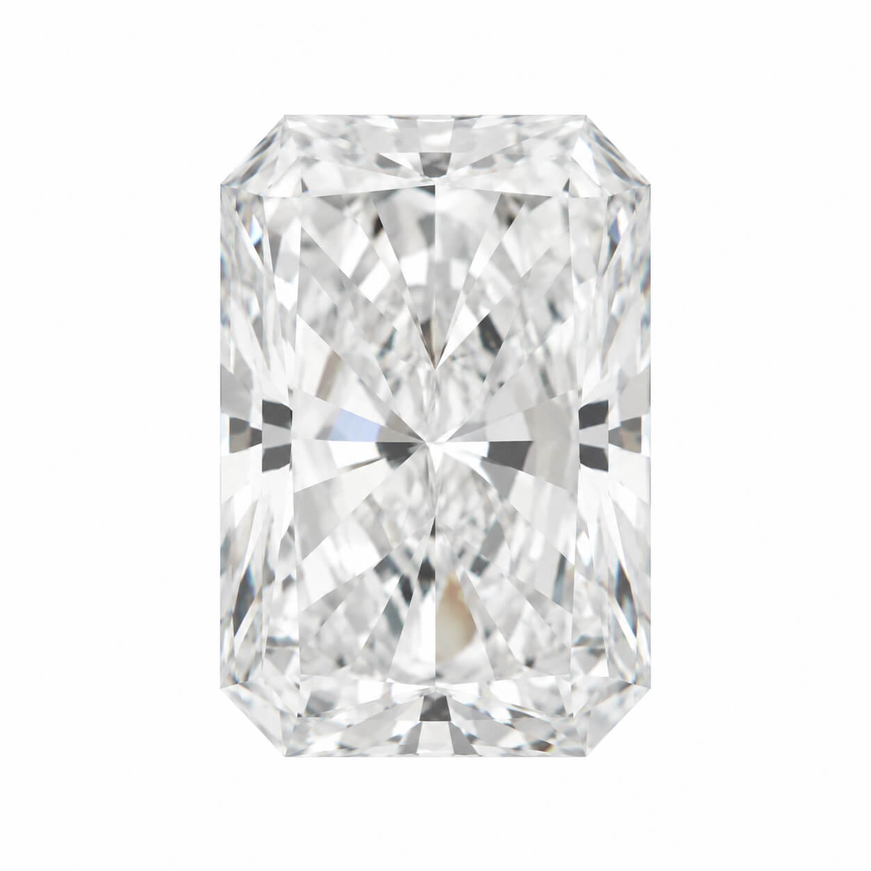 1.07ct D VVS2 Radiant Cut Lab Grown Diamond