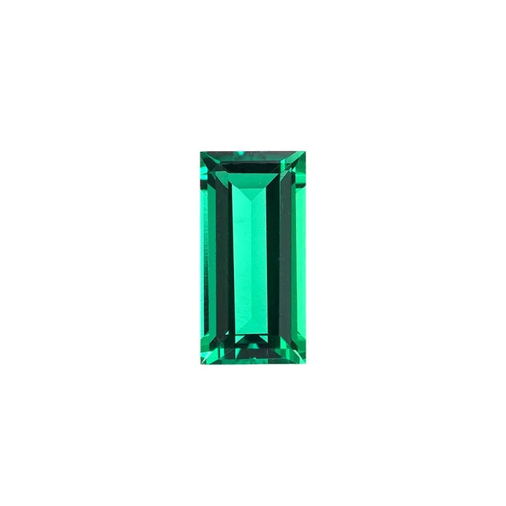 Baguette Cut Lab Grown Emerald