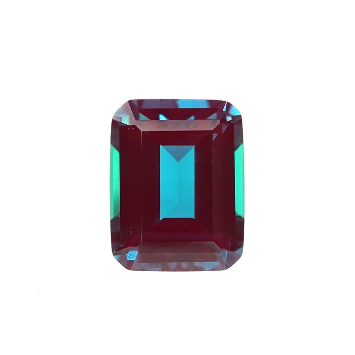 Emerald Cut Lab Grown Alexandrite