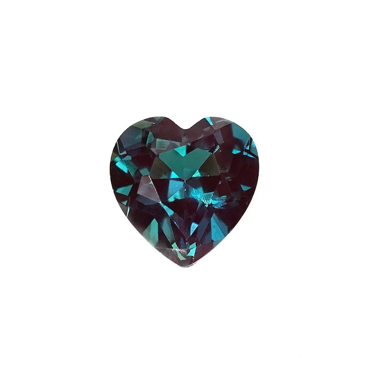Heart Cut Lab Grown Alexandrite
