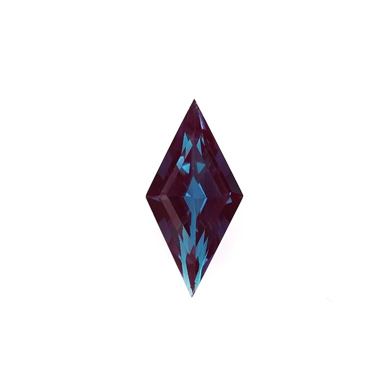 Lozenge Shape Lab Grown Alexandrite