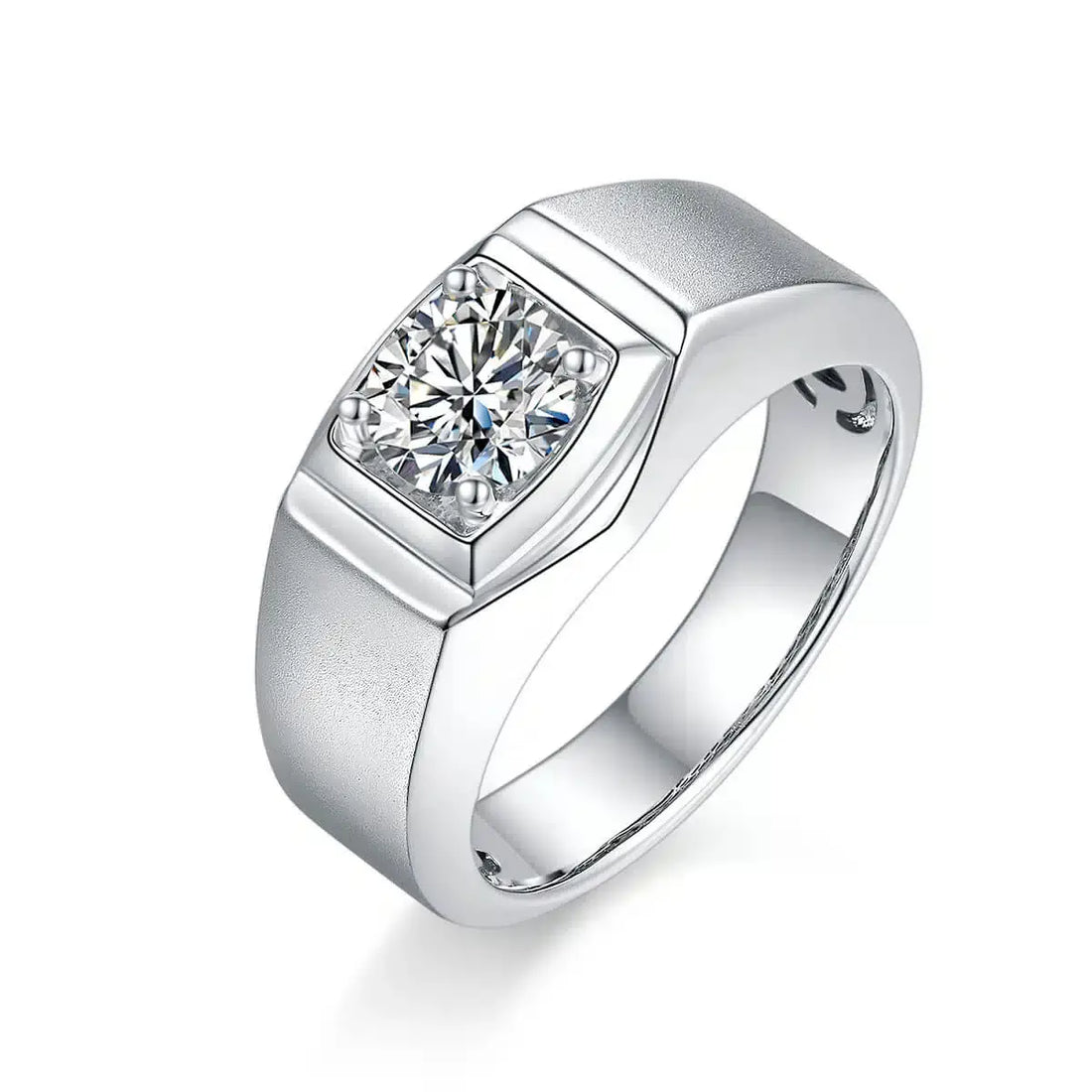 Lab grown diamond ring for men