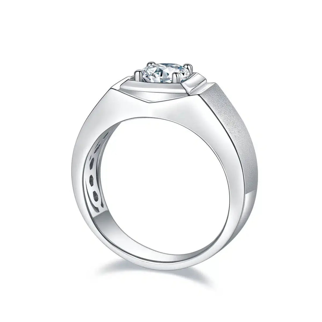 Lab grown diamond ring for men