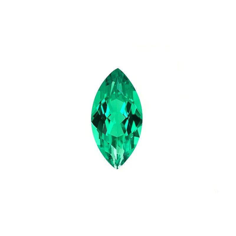Marquise Cut Lab Grown Emerald