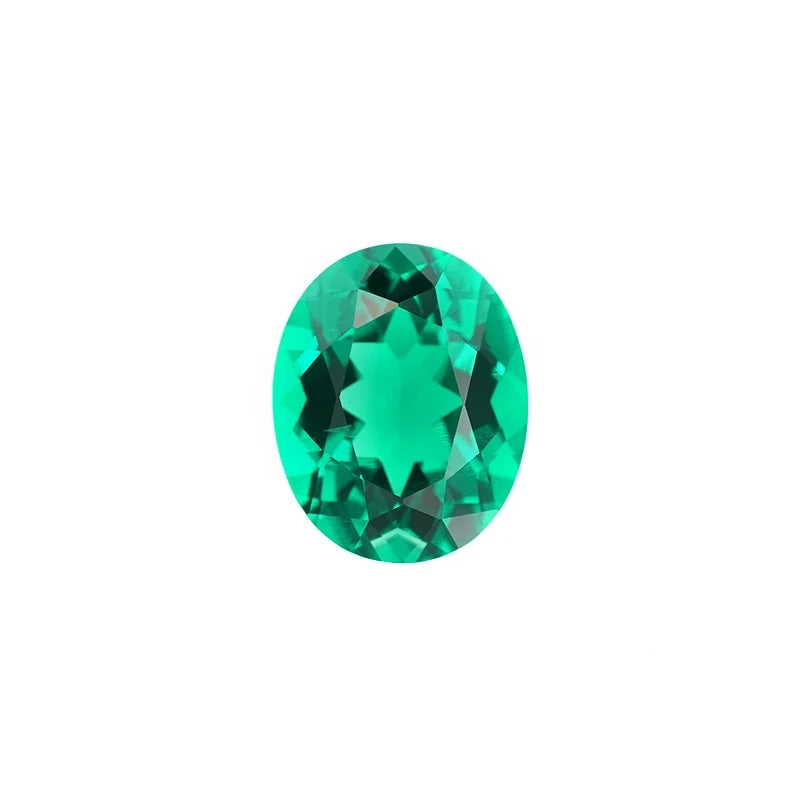 Oval Cut Lab Grown Emerald