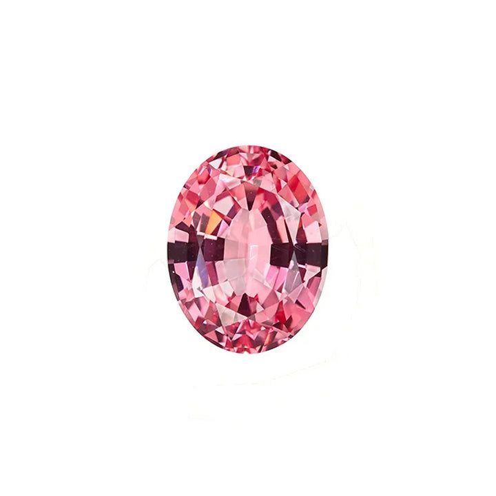 Oval Cut Lab Grown Padparadscha