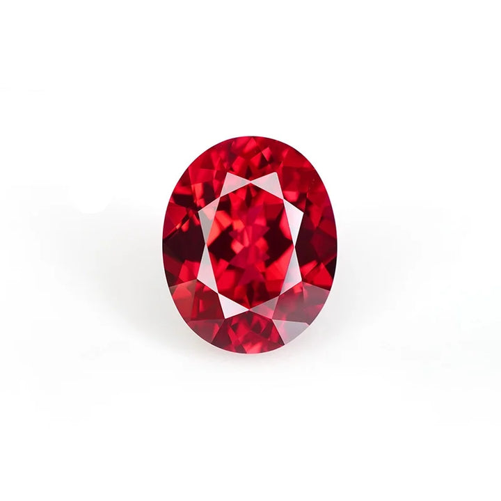 Oval Cut Lab Grown Ruby