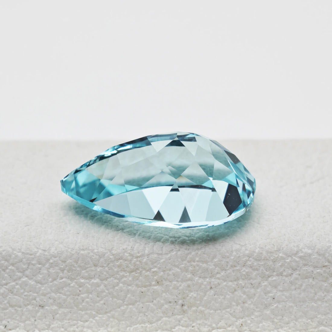 Pear Cut Lab Grown Paraiba YAG