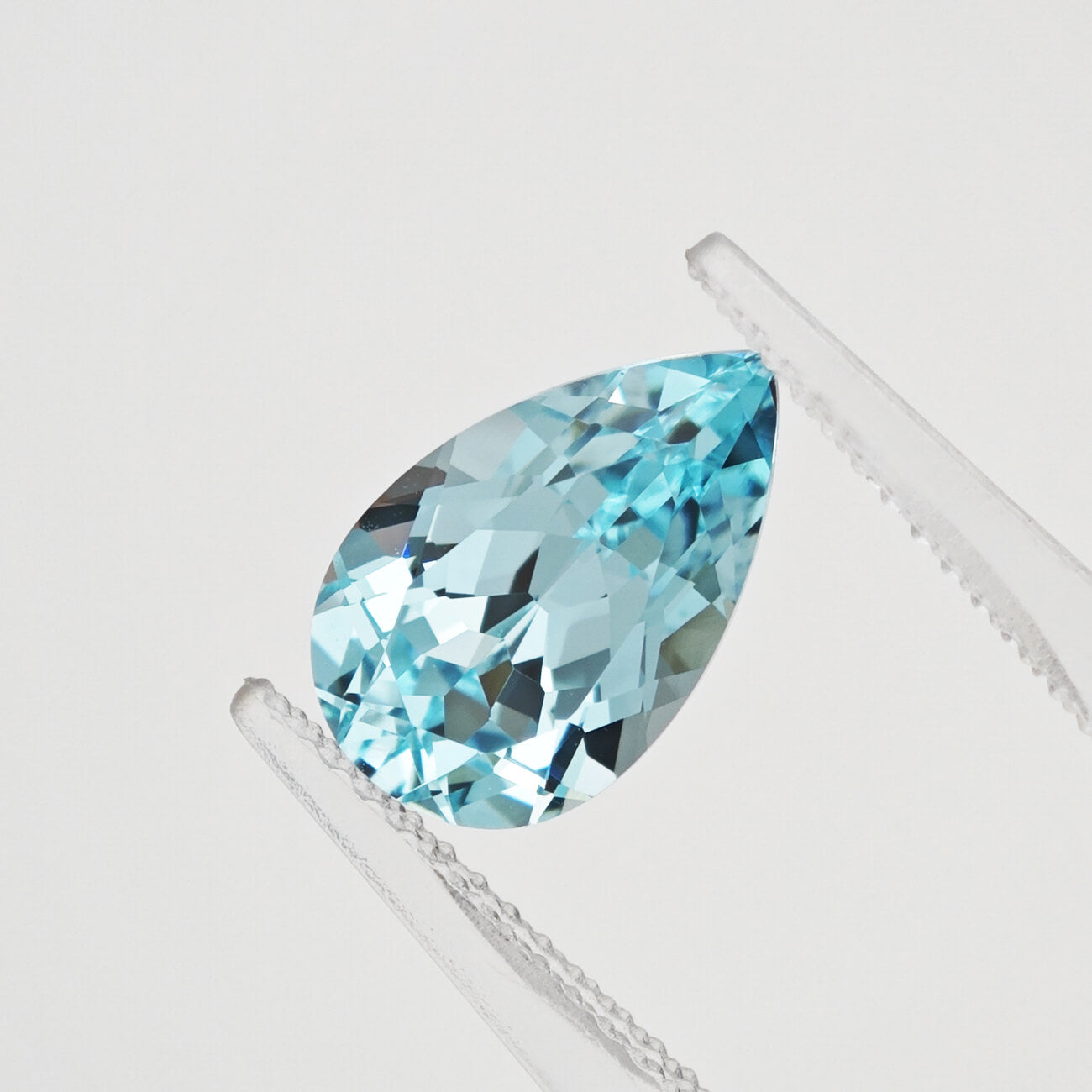 Pear Cut Lab Grown Paraiba YAG