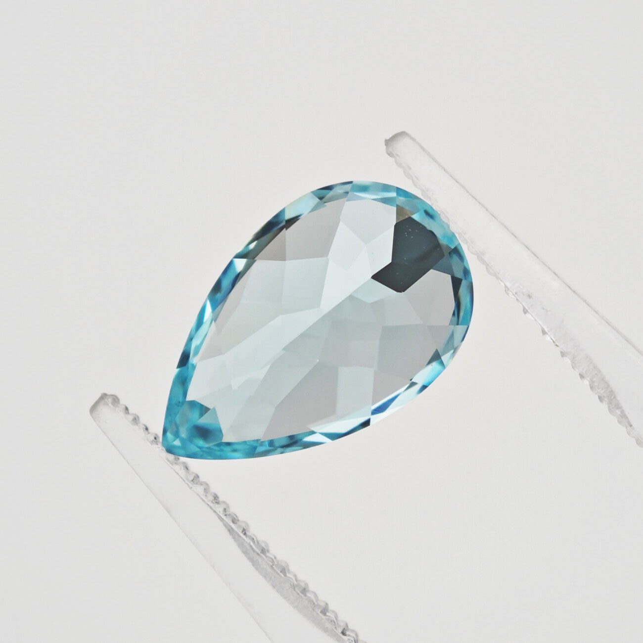 Pear Cut Lab Grown Paraiba YAG