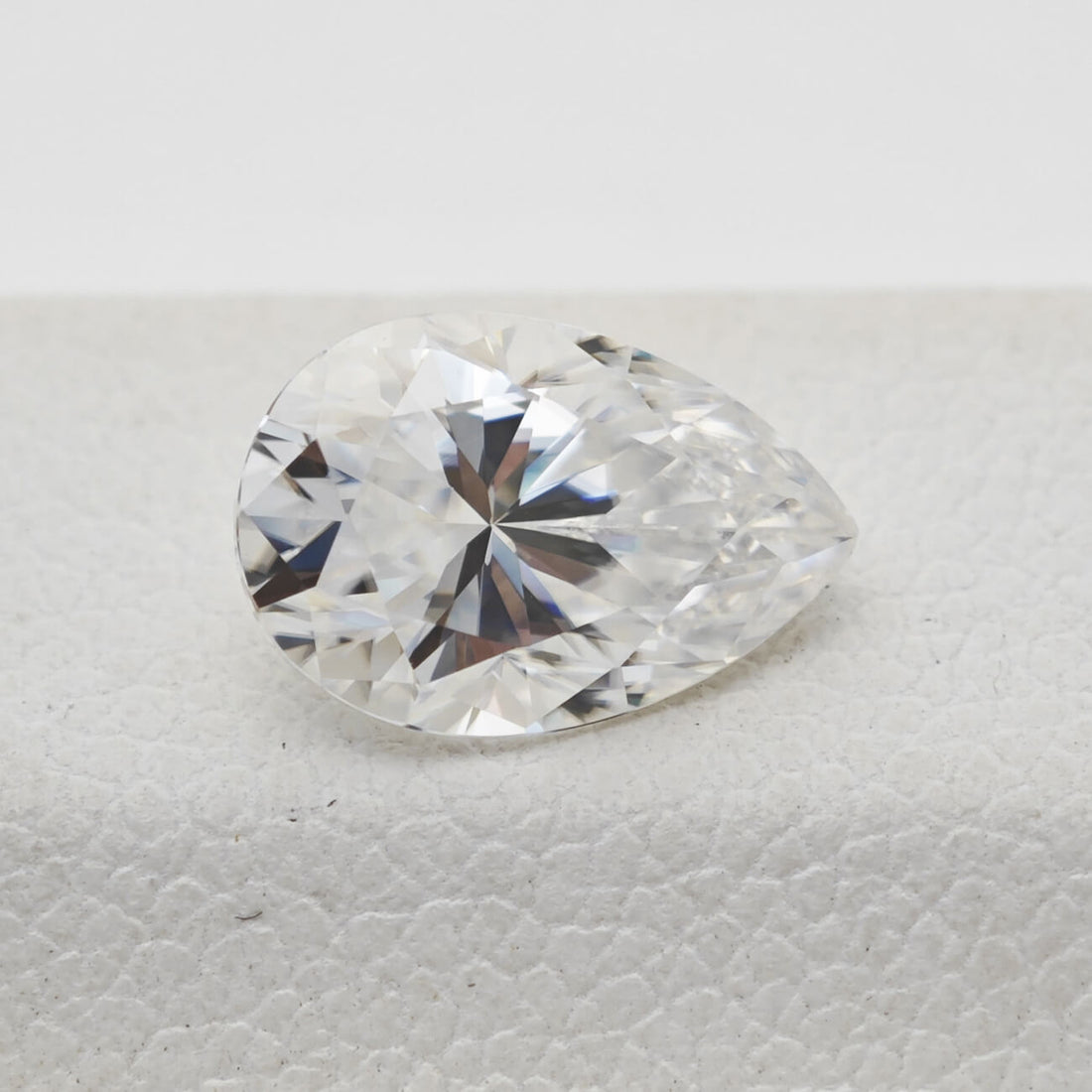 Pear Cut Moissanite Stone