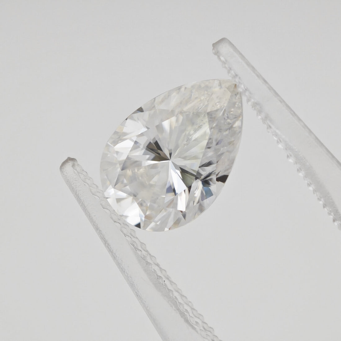 Pear Cut Moissanite Stone