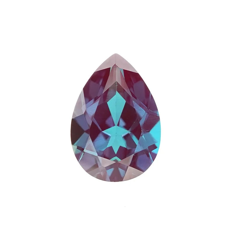 Pear Cut Lab Grown Alexandrite