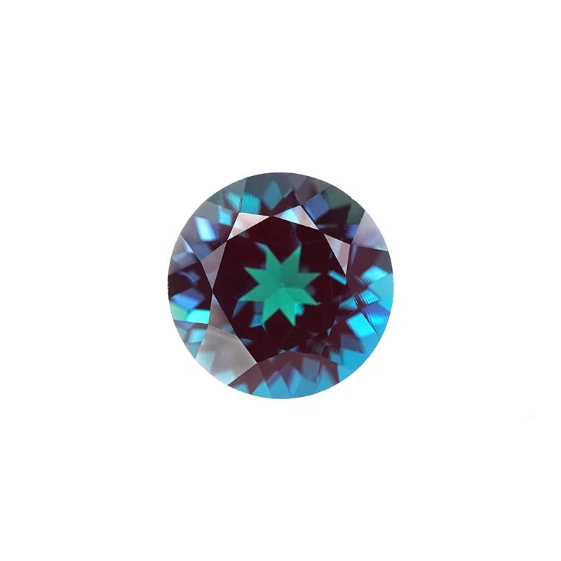 Round Brilliant Cut Lab Grown Alexandrite