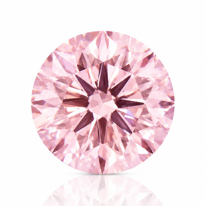 2.02ct VS1 Round Cut Lab Grown Pink Diamond