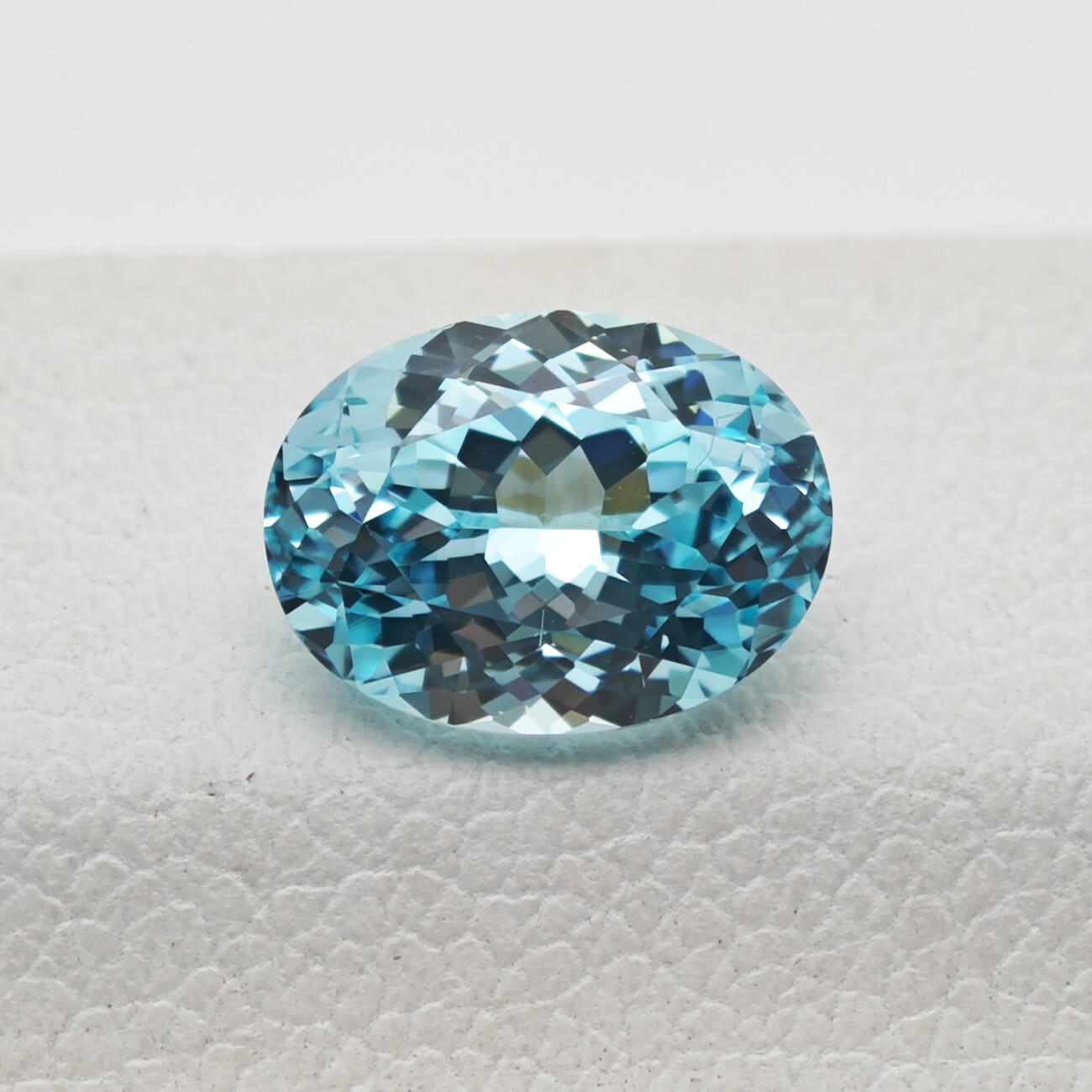 Oval Cut Lab Grown Paraiba YAG