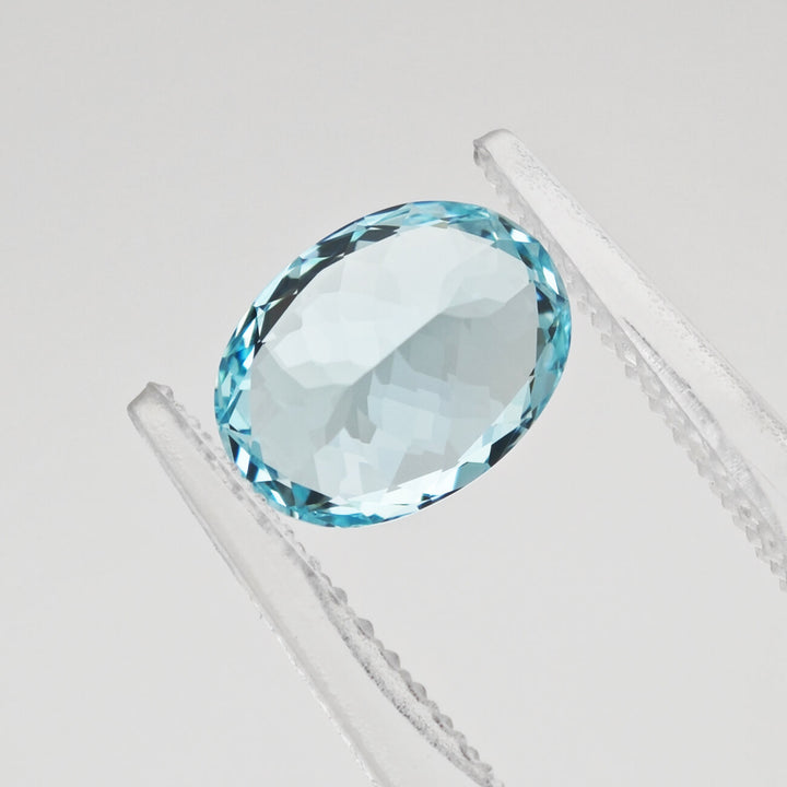 Oval Cut Lab Grown Paraiba YAG