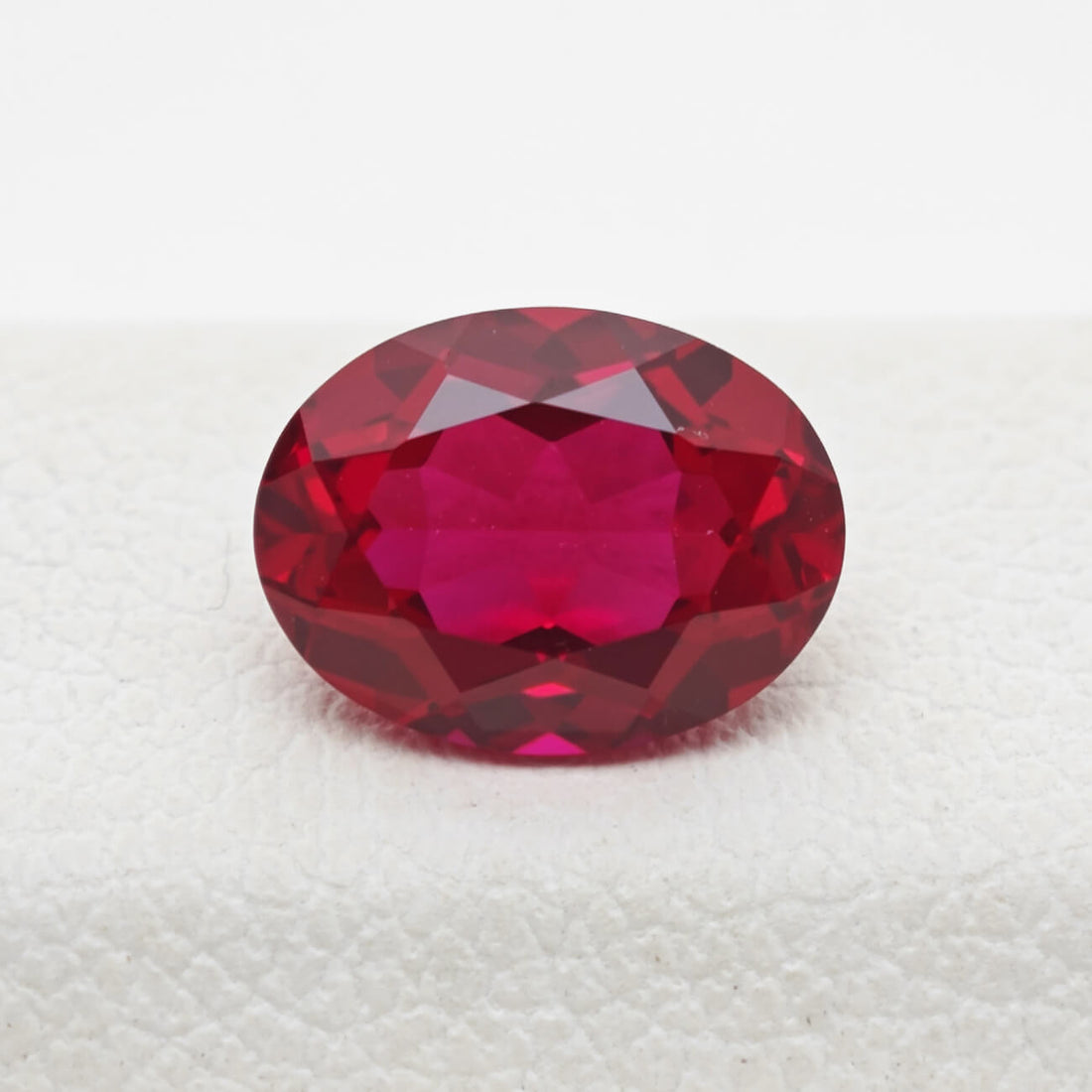 Oval Cut Lab Grown Ruby