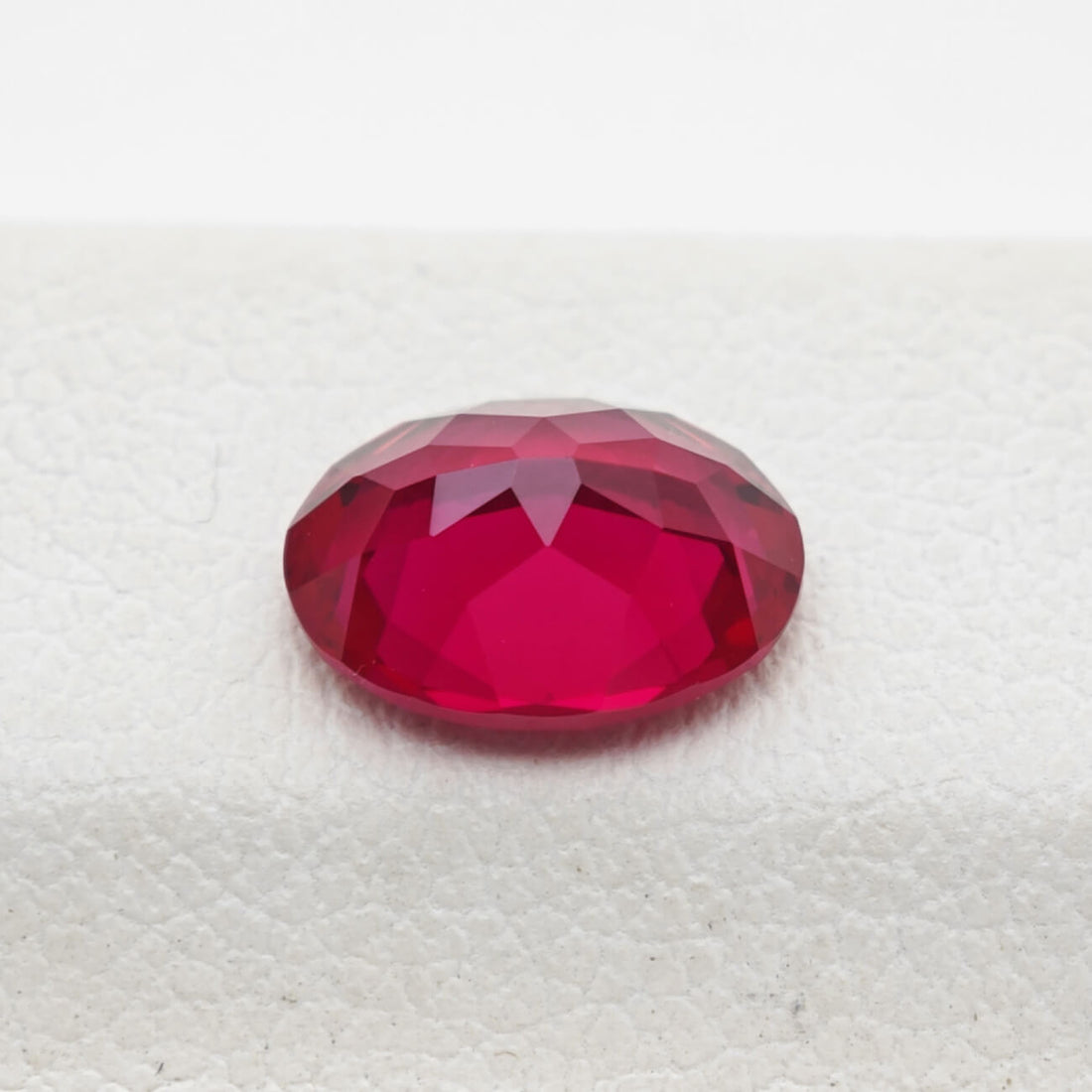Oval Cut Lab Grown Ruby