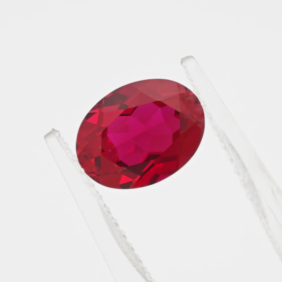Oval Cut Lab Grown Ruby