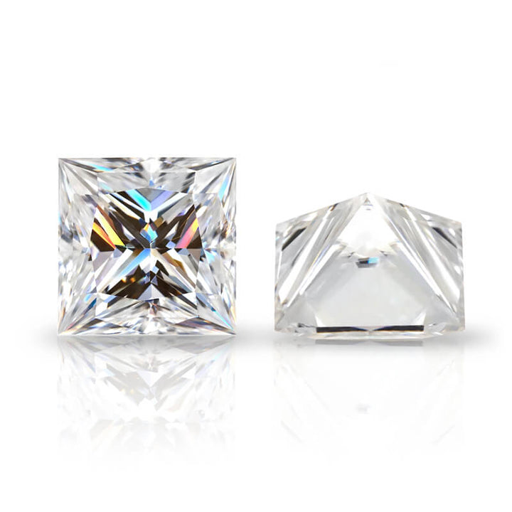 Princess Cut Moissanite Stone