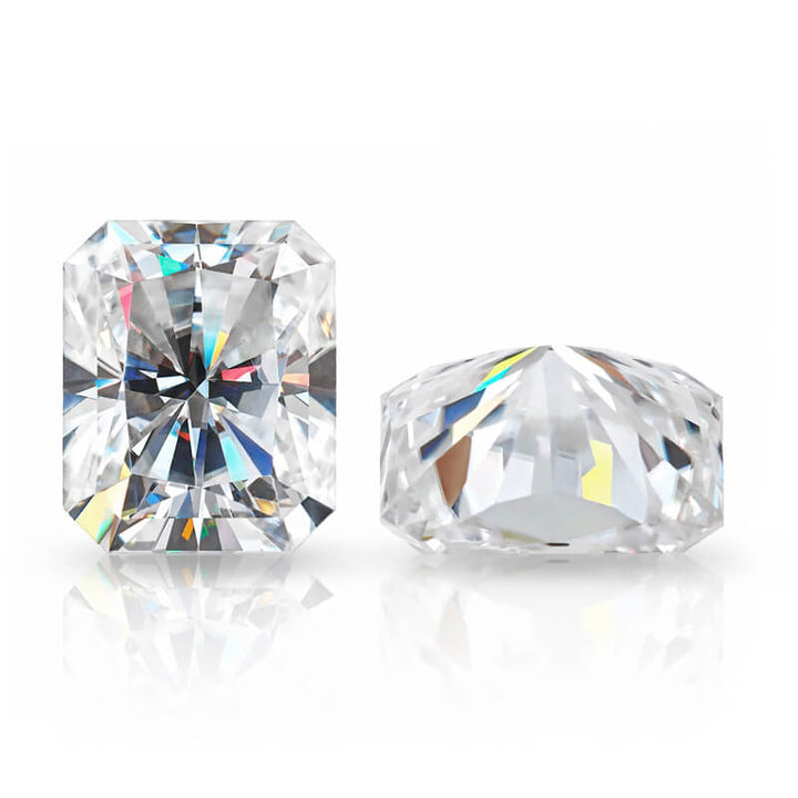 radiant cut moissanite