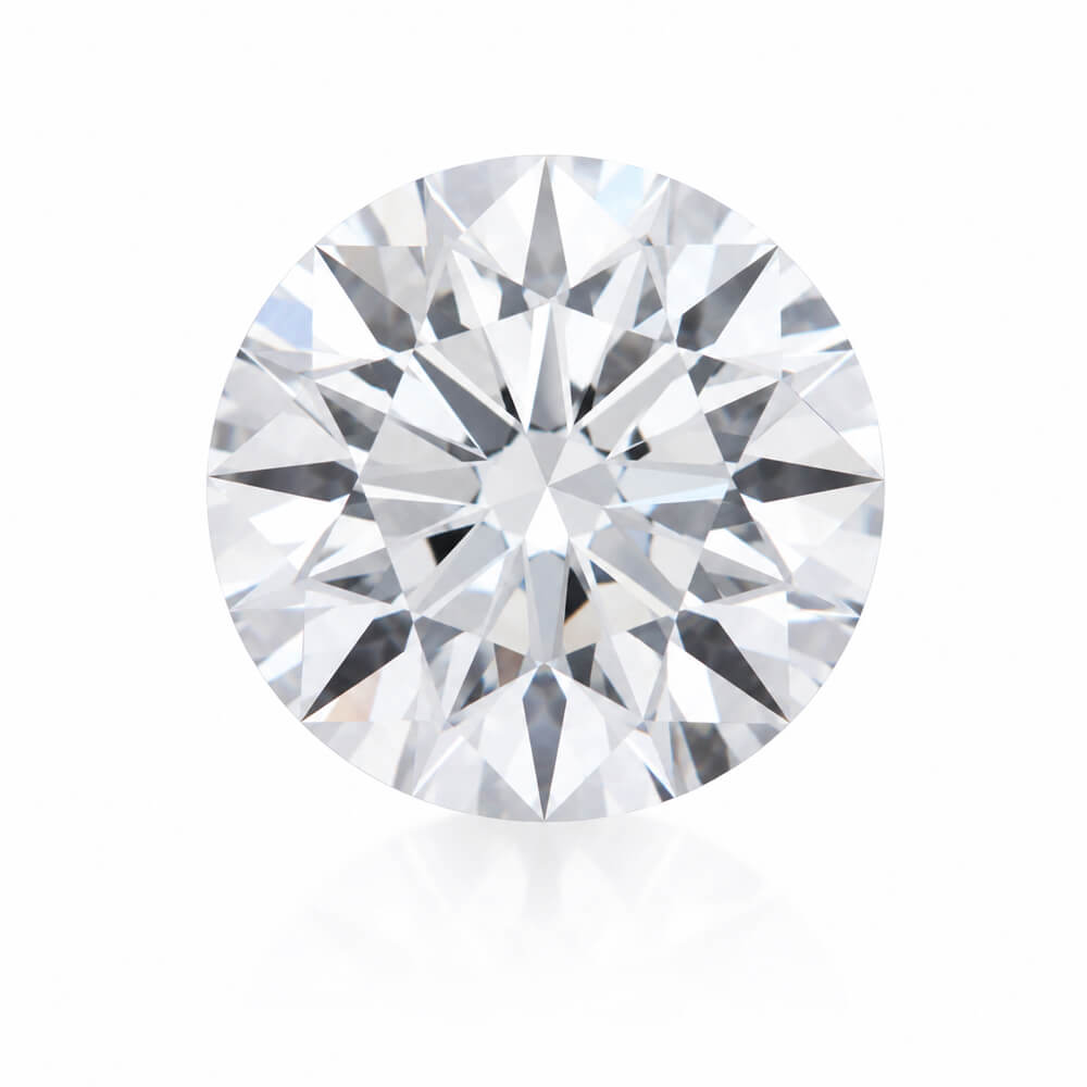 2.01ct F VVS2 Round Cut Lab Grown Diamond