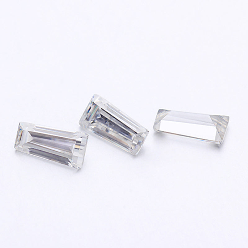 Trapezoid Cut Moissanite Stone