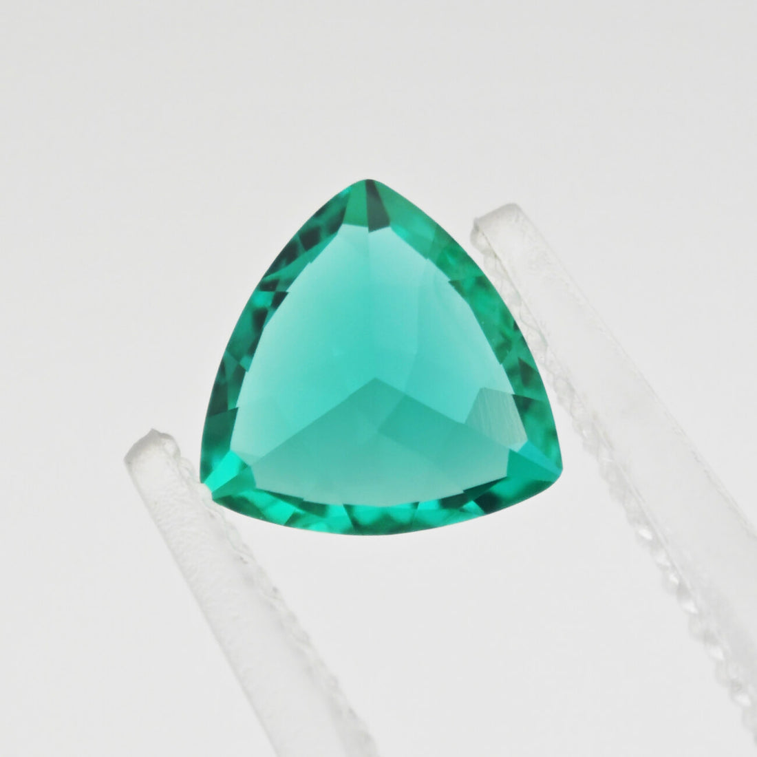 Trillion Cut Lab Grown Emerald