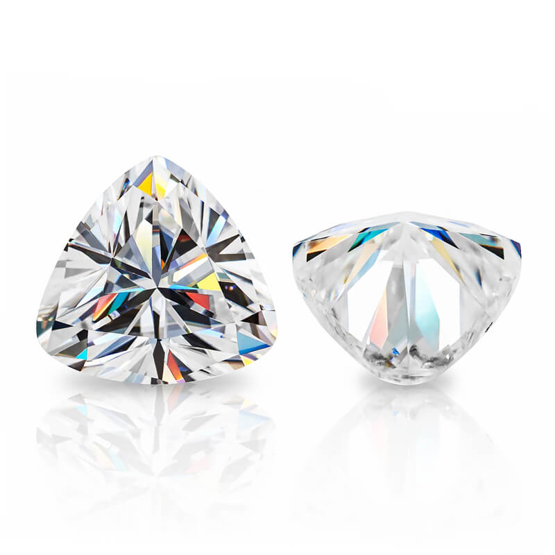 Trillion Cut Moissanite Stone
