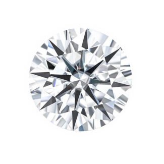 round brilliant cut moissanite